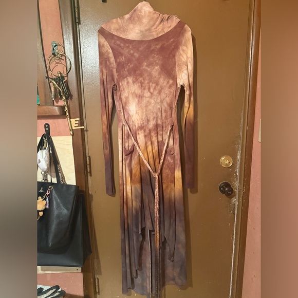 RARE Moth and Rust Apparel hand-dyed dress, size S - Picture 2 of 10